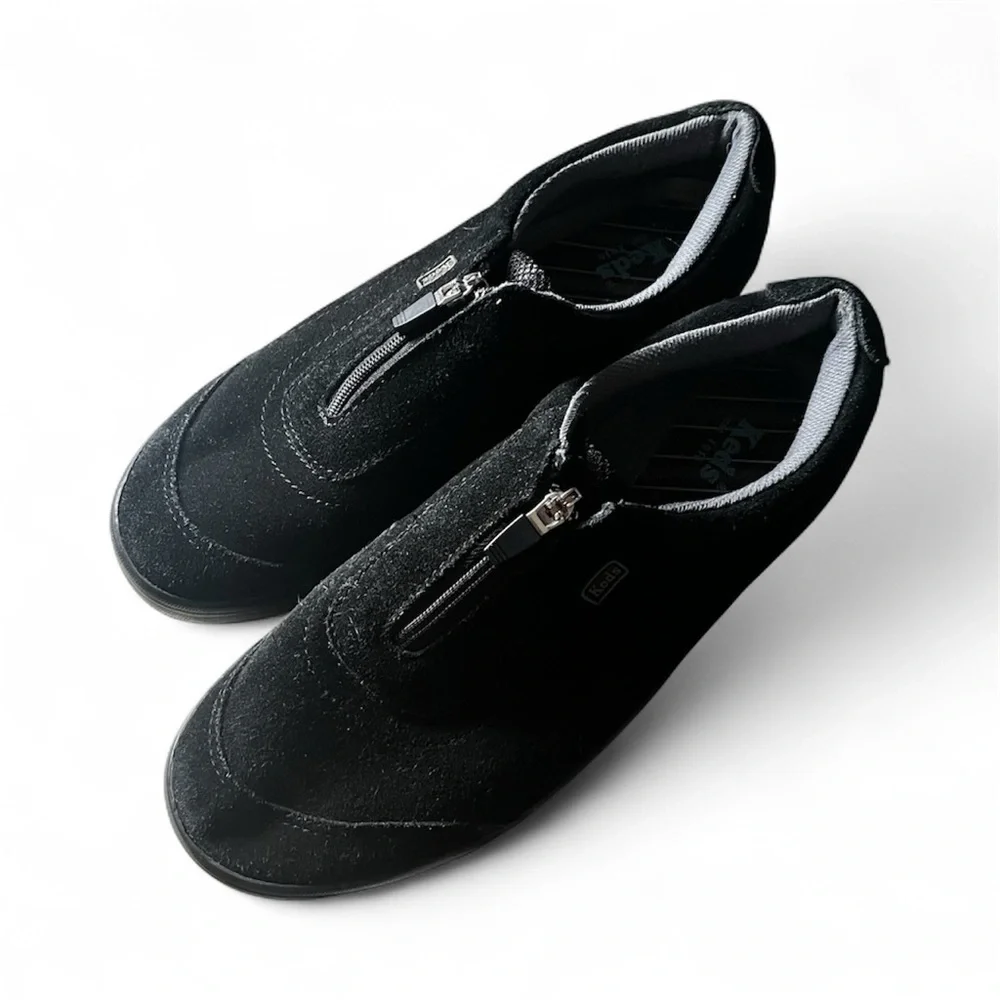 Keds Black Women's Sneakers with Zipper - Picture 5 of 5